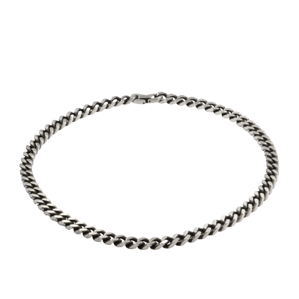 Colar barbela escovada